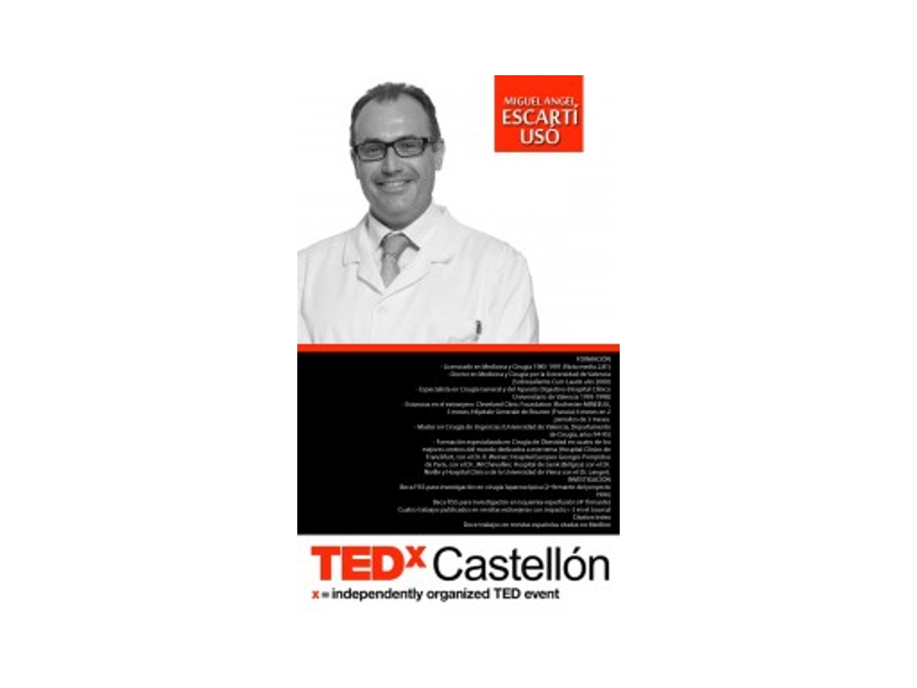 Doctor Escartí, en TedXCastellón